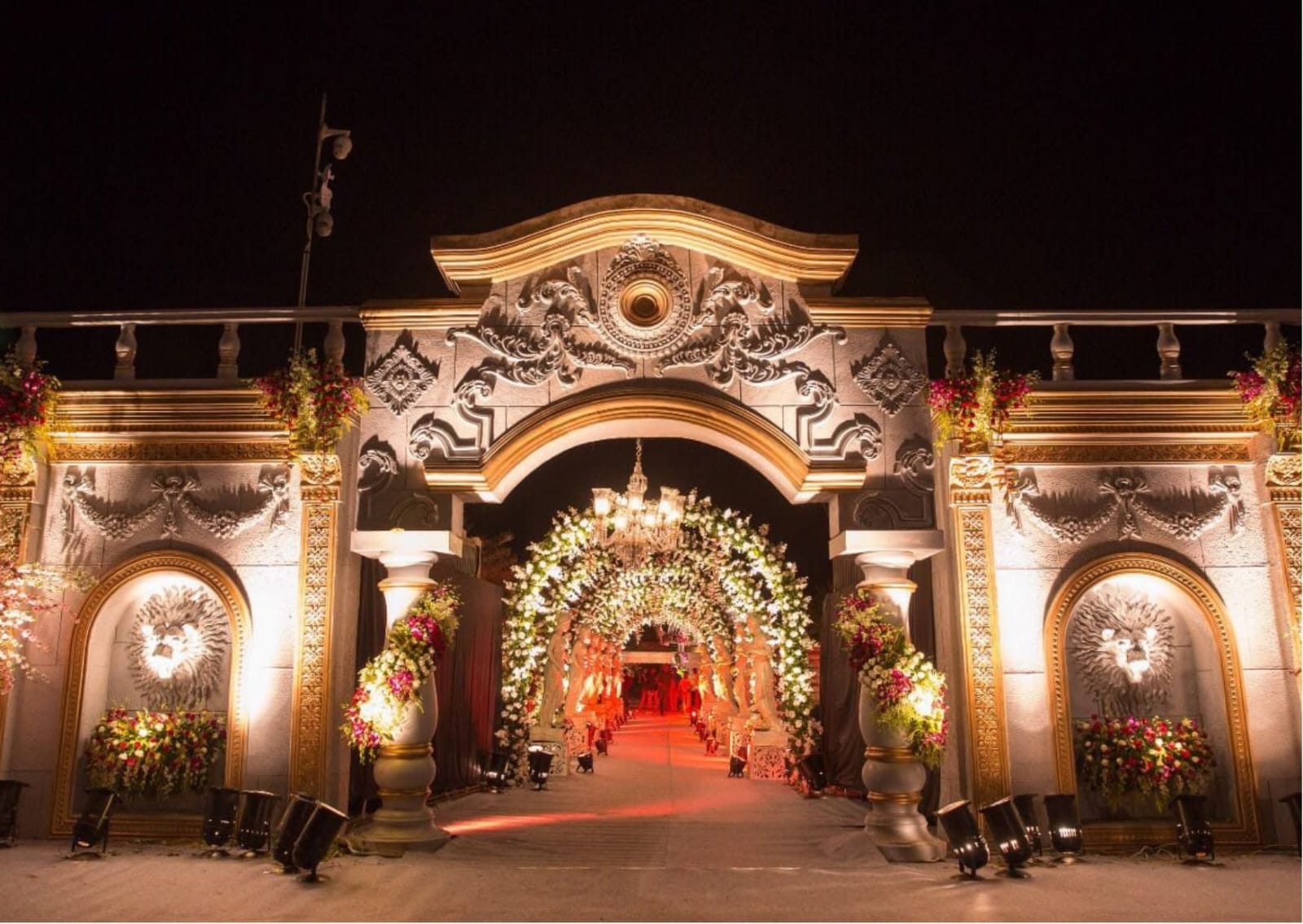 Front Entrance gate elevation