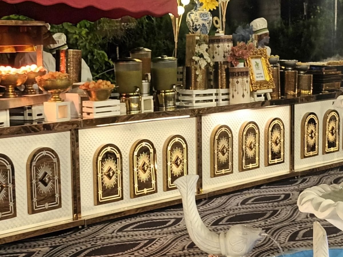 LED catering counter